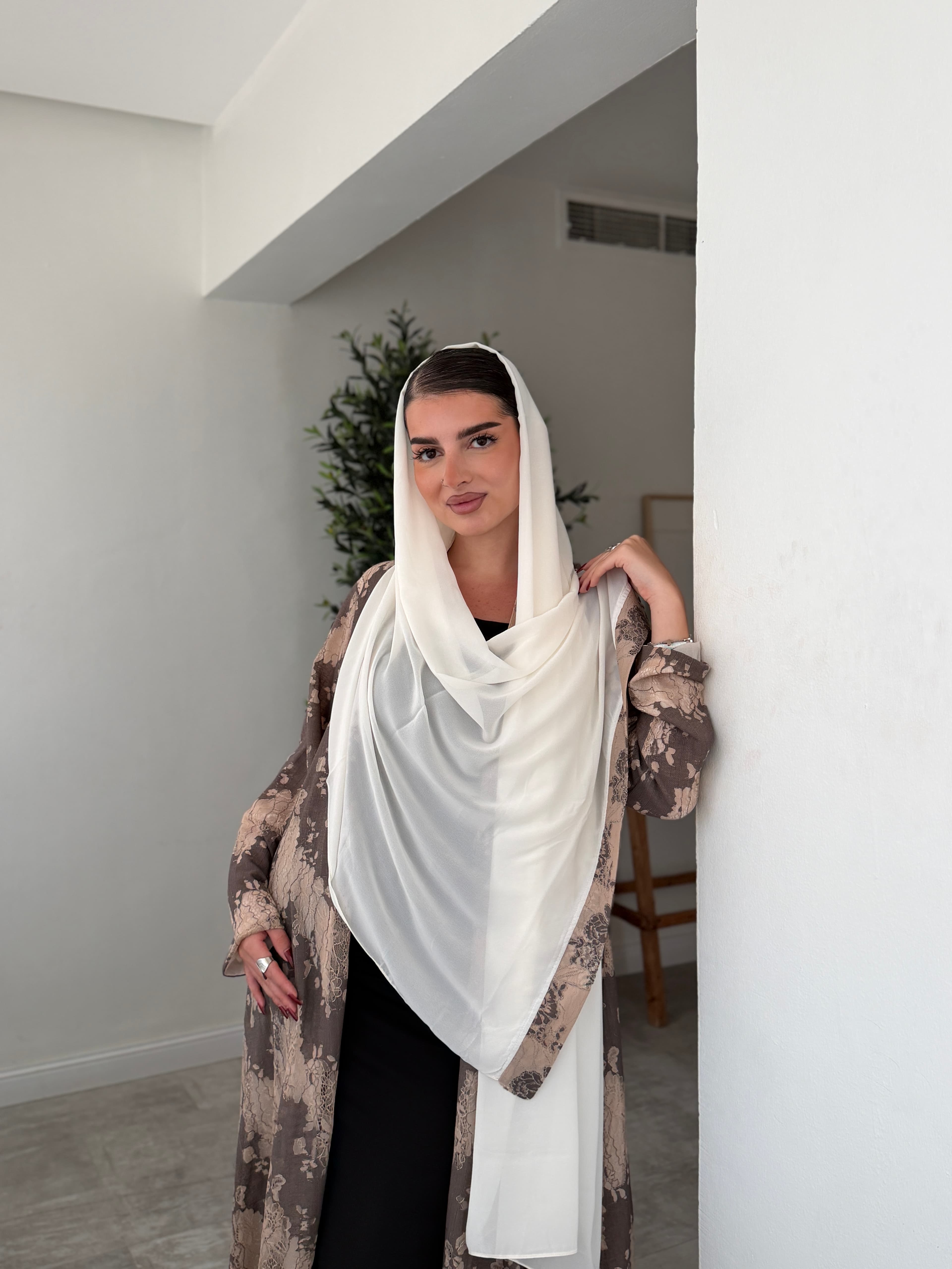 عباية غيمة أسود